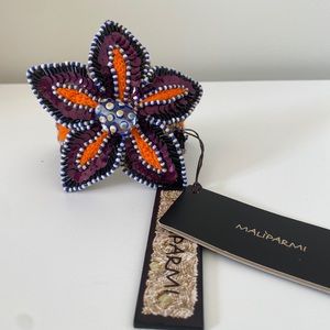 MALÍPARMI Beaded Star Cuff